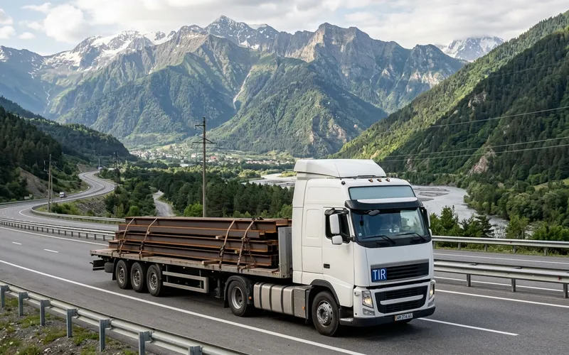 Flatbed tır ilə yükdaşıma