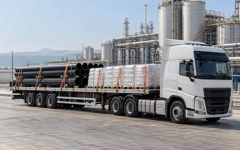 Sumqayıtda TIR yükdaşıma