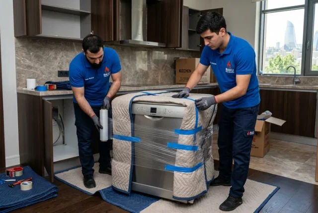 Qabyuyan maşının daşınması