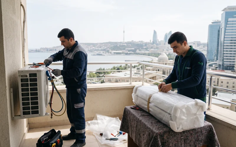 Kondisioner daşınması