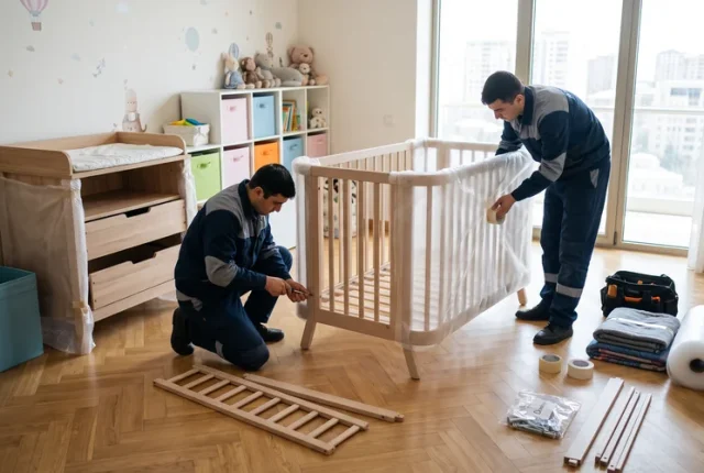 Uşaq mebelinin daşınması