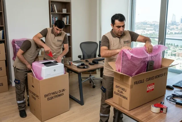 Kompüter və ofis texnikasının daşınması