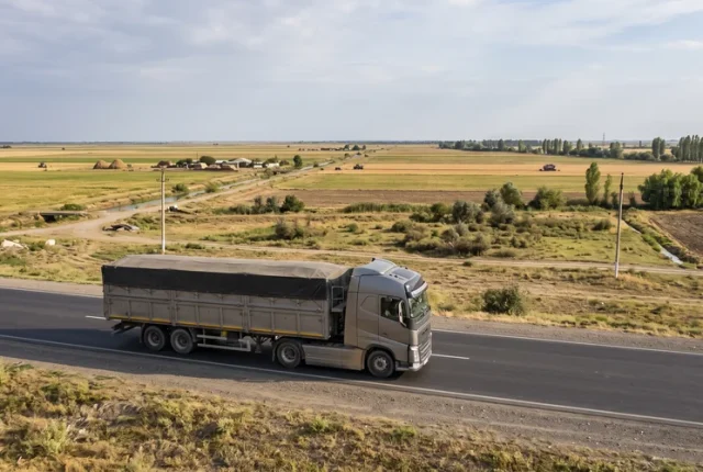 Zərdabda TIR yükdaşıma
