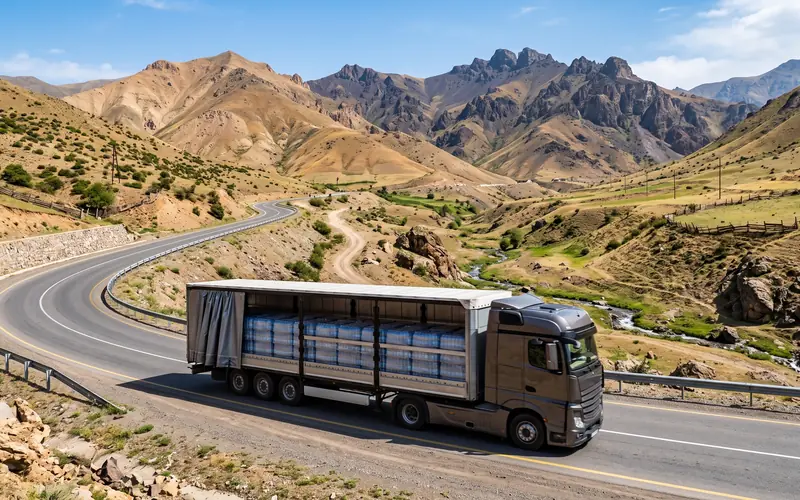 Şahbuzda TIR yükdaşıma