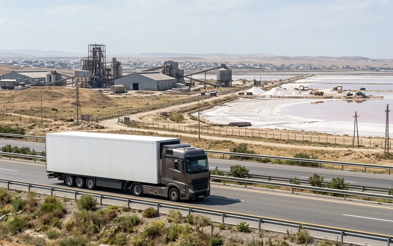 Sarayda TIR yükdaşıma